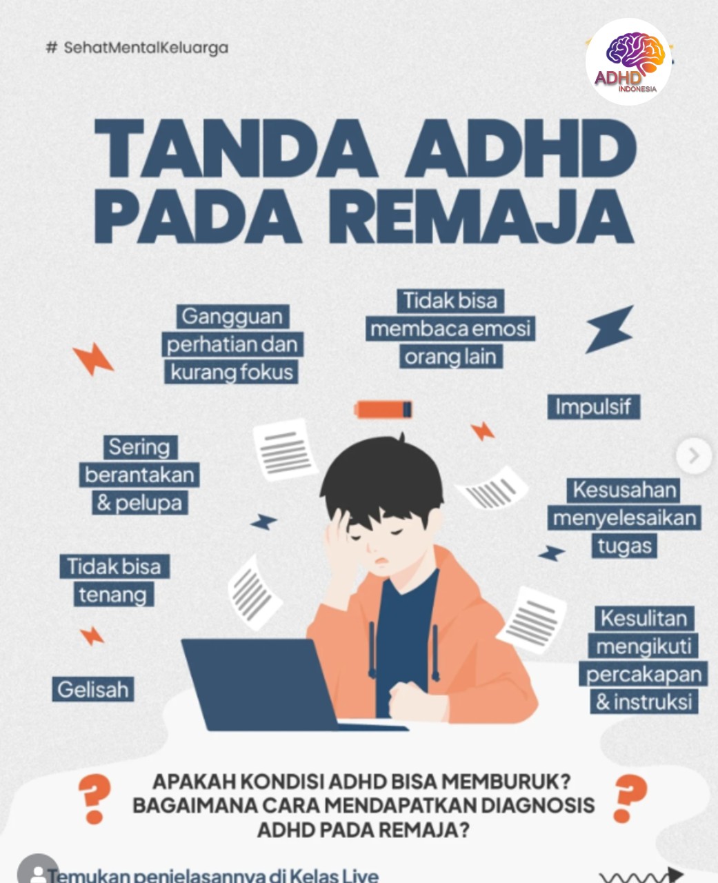 Screening ADHD Non-Diagnostik: Edukasi Awal bagi Orang Tua di Kabupaten Indragiri Hilir